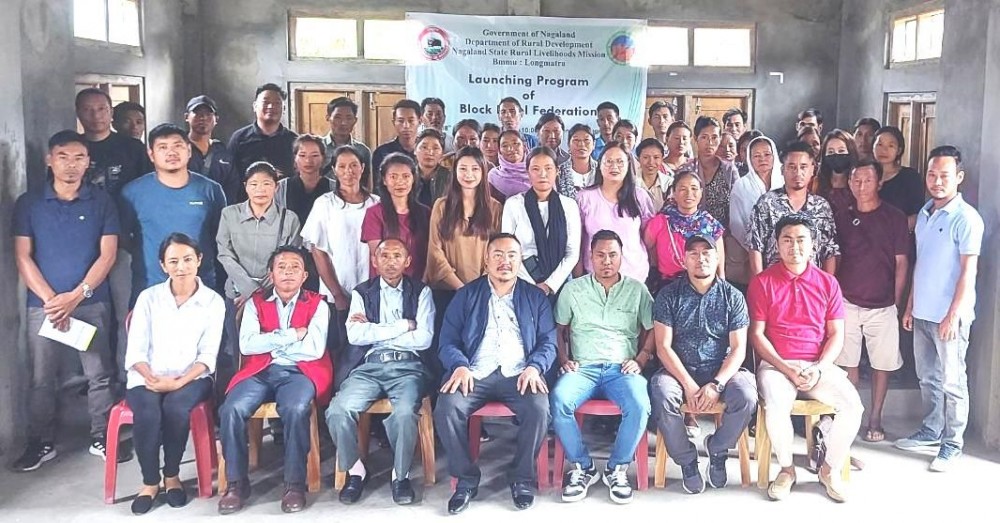 BMMU Longmatra Block under Nagaland State Rural Livelihood Mission formed Block Level Federations on October 18.